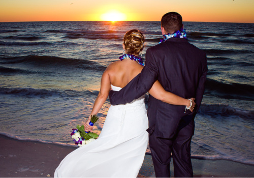 Thinking Hawaiian Beach Wedding? Add Fresh Hawaiian Orchid Leis - Tide ...