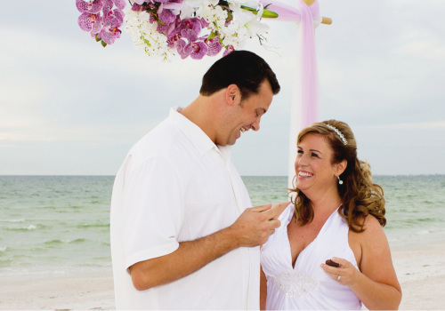 Jennifer & Dave's Elegant Florida Beach Wedding - Tide the Knot Beach