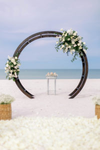 Seaside Moon Gate - Tide the Knot Beach WeddingsTide the Knot Beach ...