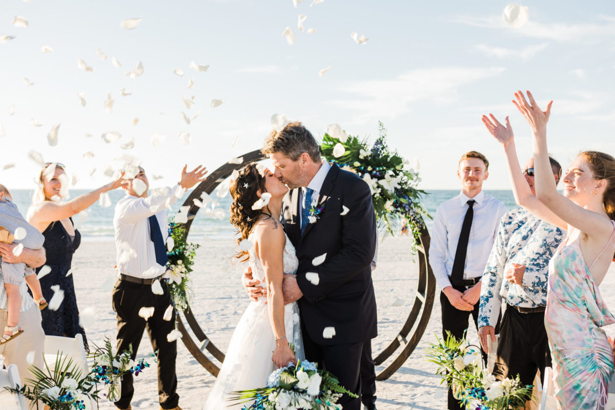 Sunset beach weddings - Tide the Knot Beach Weddings
